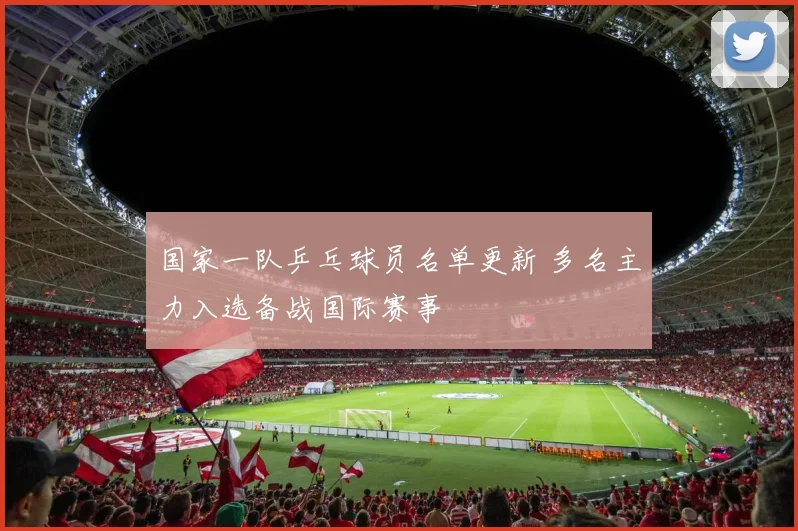 国家一队乒乓球员名单更新 多名主力入选备战国际赛事